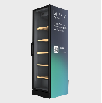 Холодильный шкаф Briskly 5 (RAL 7024) с настройкой Wine
