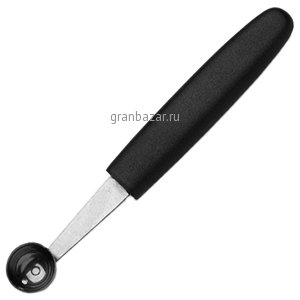 Нуазетка; сталь нерж.,пластик; D=28,H=13,L=147мм; серебрист.,черный MATFER 121008