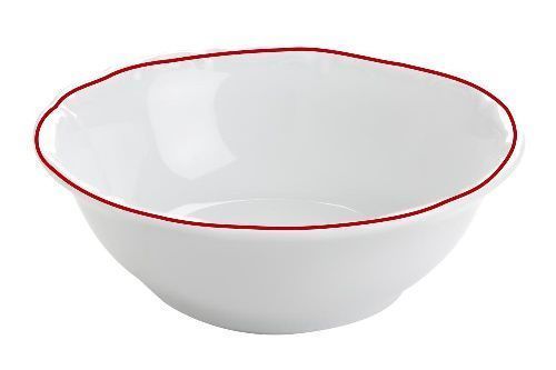 Салатник MARIA RED 130 мм, кант красный Porland