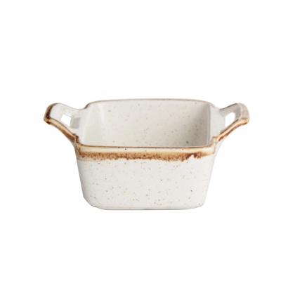 Мини-диш BEIGE фарфор, 100 мл, 70х70 мм, h 42 мм Porland 808104 бежевый