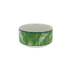 Салатник RAK Porcelain Peppery круглый штабелируемый 300 мл, d 100 мм, зеленый цвет BACS01PGN