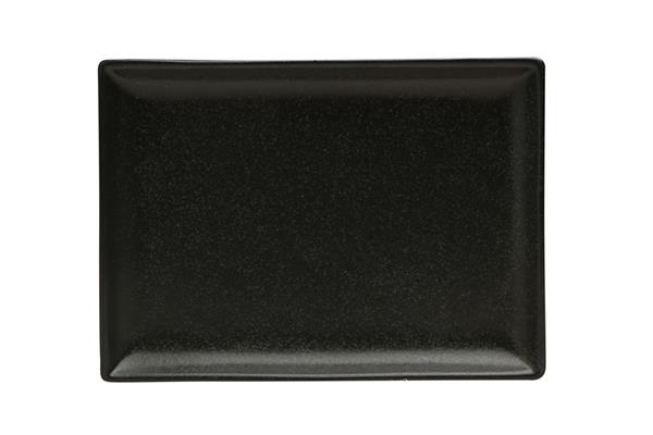 Блюдо прямоугольное BLACK фарфор, 180х130 мм, черный Seasons Porland 358819 черный