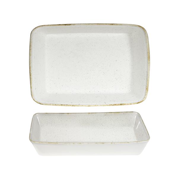 Форма для запекания Stonecast Hints 380х250мм h62мм 3,5л Barley White Churchill SHWHRLBD1
