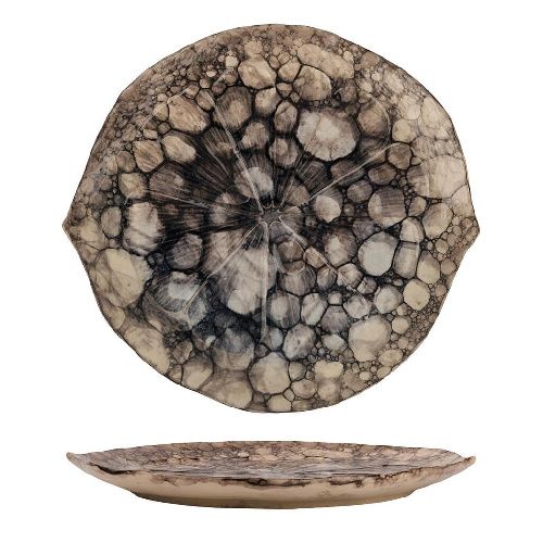 Блюдо для подачи Pebbles Clear Ice Dark Gray Frutti di Mare 305х287 мм h33 мм P.L. Proff Cuisine B240020631-2410X
