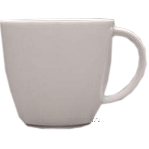 Кружка «Виктория»; фарфор; 320мл; D=8.5,H=9.2,L=10.7см; белый Lubiana 2710