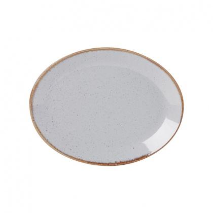 Блюдо овальное 24 CM Porland 112124 GRAY