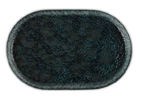 Тарелка овальная MOSS фарфор, 320x203 мм, h 15 мм, тёмно-зелёный Porland 11CP32 MOSS