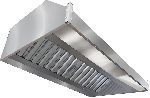 Зонт вытяжной пристенный ITERMA звп-1000х600х350