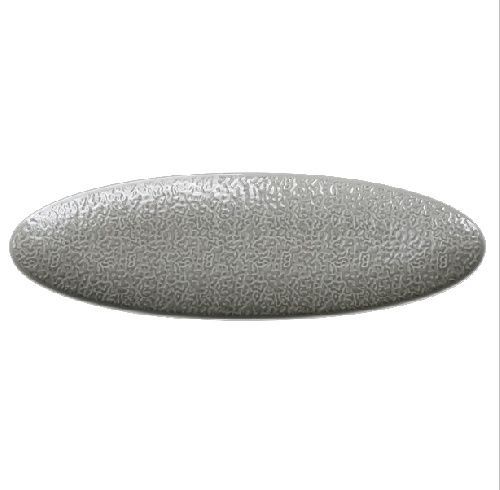 Блюдо овальное 17'' 440х140х23мм, серый Corone Nori [LQ-QK15294-GRY]