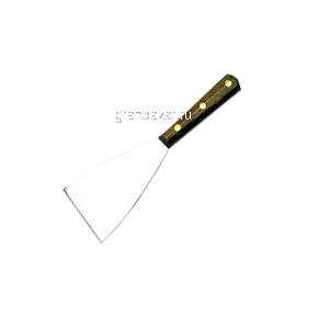Скребок д/уборки стола; сталь нерж.; H=2,L=25,B=8см; металлич. MATFER 112712