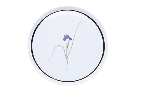 Тарелка десертная Цветок №3 BOTANICAL фарфор, d 210 мм, белый Porland 18CP21 BOTANICAL 3