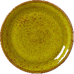 Тарелка мелкая «Крафт Эппл»; фарфор; D=200мм, H=20мм; желто-зел. Steelite 1211 0567