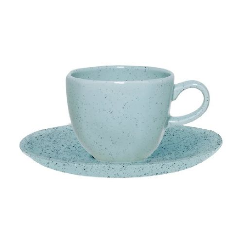 Пара чайная RYO BLUE BAY (чашка 220мл и блюдце 160мм) Oxford 077113, RA04-9507