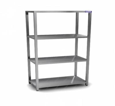 Стеллаж 4 полки, aisi 430, 1200х400х1800 Камик