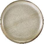 Тарелка мелкая «Терра Грей»; фарфор; D=275мм; серый Genware CP-PG27