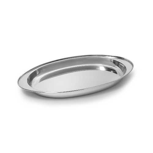 Блюдо овальное 17'' 450х280 мм, нерж. Luxstahl [RGS-PD1710]