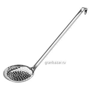 Шумовка «Проотель» сталь нерж.; D=10,L=40см; металлич. Prohotel SK10