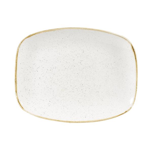 Блюдо прямоугольное CHEFS без борта Stonecast 261х202мм Barley White Churchill SWHSOBL31