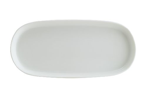 Блюдо овальное Белый 180х90 мм., форма Хюгге Bonna HYG18OV /1/12/