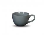 Чашка чайная Corone Colore 330 мл 100х69 мм серая фарфор