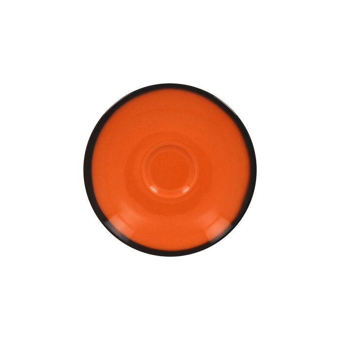 Блюдце RAK Porcelain LEA Orange 150 мм, к чашке 81223536 (оранжевый цвет) LECLSA15OR
