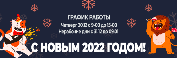 С новым 2022 годом!