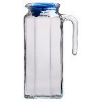 Кувшин "Кошем" с крышкой (цвет в ассортименте); стекло; 1л; H=220, L=125 мм; прозр., белый Pasabahce 80051/b