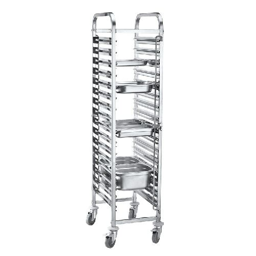 Тележка-шпилька для гастроемкостей 1/1, 15 уровней Granbazar GBR-PT-380-1/1-15