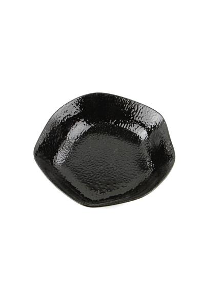 Салатник волнообразный BLACK MOSS фарфор, d 160 мм, h 41 мм, черный Porland 366415 BLACK MOSS