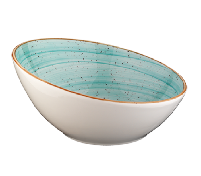 Салатник Aqua Aura скошен., 160 мм, голубой Bonna AAQ VNT 16 KS