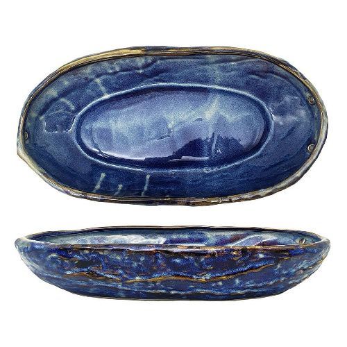 Блюдо Aqua Blue Style Buffet овальное 445х270 мм h100 мм 4 л P.L. Proff Cuisine [1] ZA0602-18-A