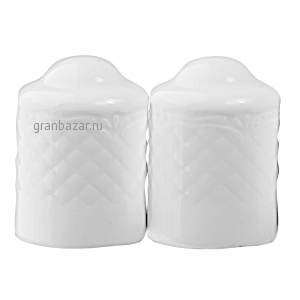 Солонка «Афродита»; фарфор; 60мл; D=4,H=6см; белый Lubiana 2685-white
