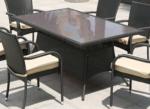 Cтол из искусственного ротанга T170S-W5 Black