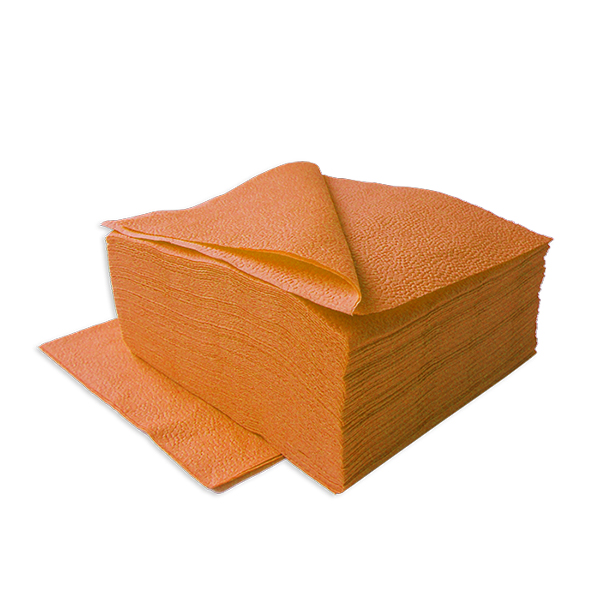 Салфетки 1-сл. 330x330 мм[400шт]; оранжев. Torus 610250