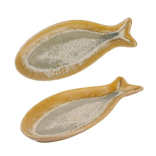 Блюдо для подачи Fish Pearl Blue Frutti di Mare 210х90 мм h20 мм P.L. Proff Cuisine QB17233219-IH [1]
