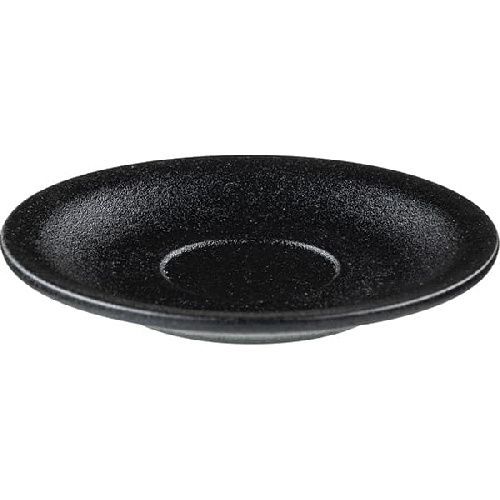 Блюдце Black фарфор D=140/52мм черный KunstWerk A27011Y101