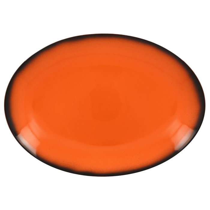 Блюдо овальное RAK Porcelain LEA Orange 320 мм (оранжевый цвет) LENNOP32OR
