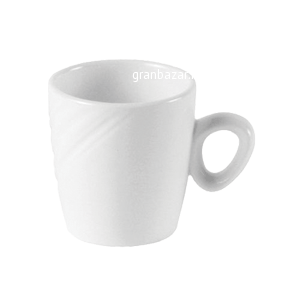 Чашка кофейная «Органикс»; фарфор; 85мл; D=6,H=6.3,L=8.3см; белый Steelite 9002 C653