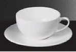 Чашка круглая не штабелируемая, фарфор, молочно-белый, SandStone Porcelain S0249
