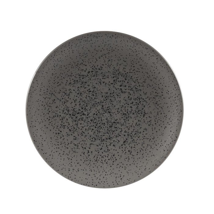 Тарелка мелкая без борта Menu Shades 270мм Caldera Flint Grey CHURCHILL ZCCGMC271