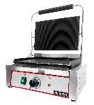 Гриль пресс односекционный с верхней ребристой, нижней плоской пластиной Kocateq GH 811EC GL