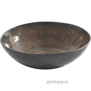 Салатник «Паскаль»; керамика; D=26,H=8.4см; коричнев. Serax B1013042