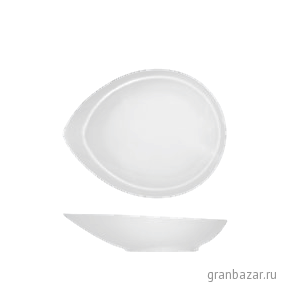 Салатник д/компл. «Комплимент»; фарфор; 50мл; L=13,B=9.5см; белый Bauscher 07 6209