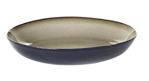 Блюдо глубокое керамика; D=23.5,H=4.5см; сизый,синий Serax B5116178