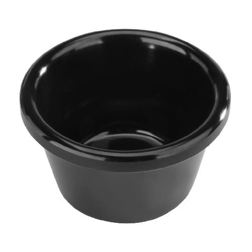 Соусник 50 мл d 59 мм h36 мм круглый пластик черный P.L. Proff Cuisine RSM-01BK (HONRI)