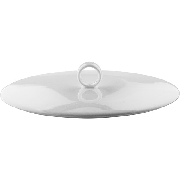 Крышка овальная «Пьюрити»; фарфор; L=16см; белый Bauscher 696 316
