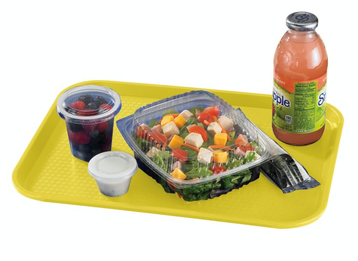 Поднос Fast Food 300х410 мм желтый 108 Cambro 1216FF 108