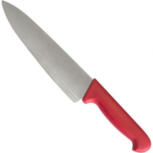 Нож поварской 200 мм красная ручка Granbazar GBR-CK-200-340R-P