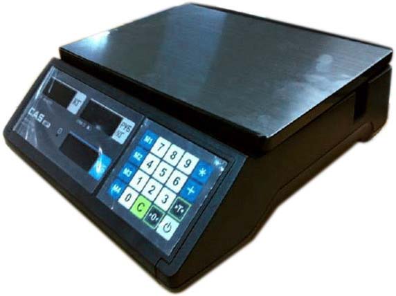 Весы торговые CAS JR-15CB BLACK BODY
