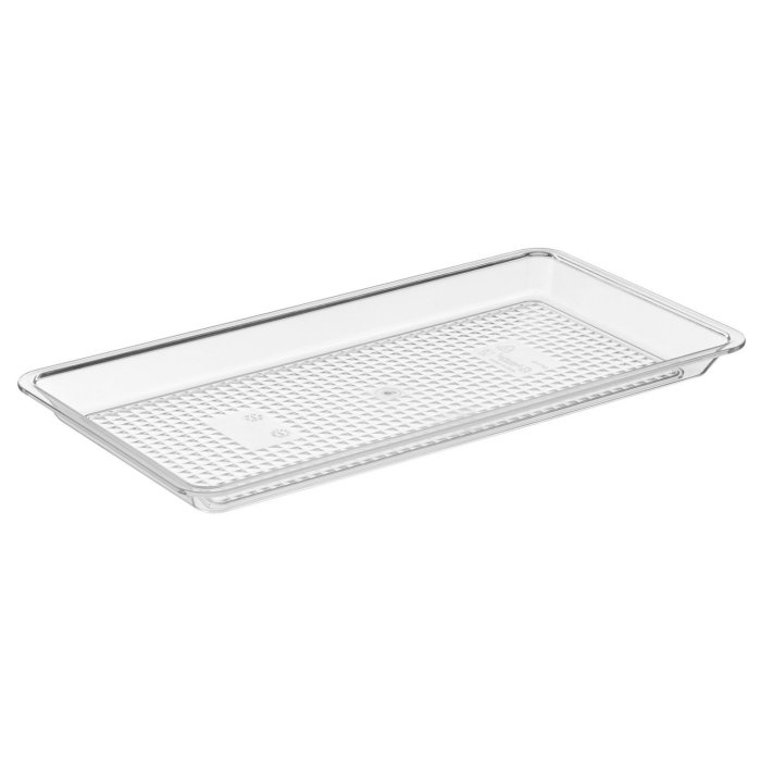 Поднос для подачи GN 1/3 325*167 мм. поликарбонат, прозрачный б/крышки Gastroplast /1/36/